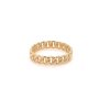 Златен дамски пръстен 2,20гр. размер:54 14кр. проба:585 модел:21881-4, снимка 2
