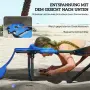 Градински шезлонг Outsunny Sun Lounger, сгъваем, снимка 4