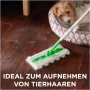 Swiffer Floor Mop 3D Clean Dry Подови кърпи, пълнител, пакет от 14, абсорбира повече прах от обикнов, снимка 6