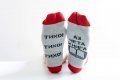 Забавни чорапи с надпис "Тихо Тихо Тихо Аз чета книга ", снимка 5