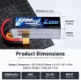 Zeee 6S Lipo Battery 5200mAh 22.2V 50C with XT90 Plug, снимка 2
