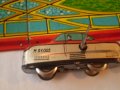 механичен тенекиен влак с писта Унгария 60-те Години, снимка 9
