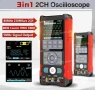 Tooltop ET829 3-в-1 двуканален 80MHz цифров осцилоскоп, снимка 5