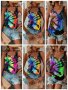 Дамски моден летен потник с рисувано V-образно деколте, 6цвята - 023