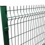 Ограда, оградни пана и оградни колове, зелени и антацит, снимка 1