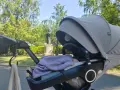 Stokke v6 релефен плат Brushed Grey, снимка 2