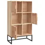 vidaXL Висок шкаф, 70x35x125 см, инженерно дърво, снимка 4