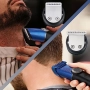 Нов BarberBoss Мъжки Тример 6 в 1 Брада, Коса, Нос, Тяло, LED, USB-C, снимка 2