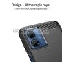 Motorola Moto G14 Противоударен Силиконов Гръб Карбон, снимка 6