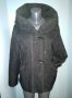Дамско дизайнерско палто тип парка "Taifun"® / голям размер , снимка 4