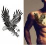 3D Орел временна татуировка татос татус Tattoo