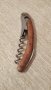Джобен нож - неръждаема стомана и дърво, снимка 6