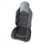 Калъфи за седалки, универсални, 2бр., сиви, снимка 2