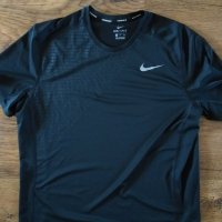 Nike Dry Miler Running Top - страхотна мъжка тениска КАТО НОВА, снимка 6 - Тениски - 30103602
