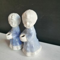 Двойка порцеланови статуетки, снимка 1 - Статуетки - 40034859