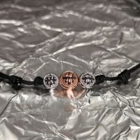 Дамски луксозен гердан Чокър от сребро и розово злато, снимка 7 - Колиета, медальони, синджири - 32114554