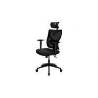 Геймърски стол Aerocool Guardian Smoky Черен Ergonomic Gaming chair, снимка 2 - Столове - 35578864
