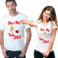 ПРОМОЦИЯ! Тениски, блузи и суичъри за двойки по ваш дизайн, снимка 10 - Тениски - 31264159