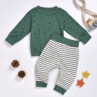 РАЗПРОДАЖБА!!! Ново бебешко комплектче с дълъг ръкав и панталонки, снимка 2 - Комплекти за бебе - 30611130