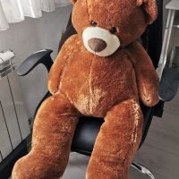 Голям плюшен мечок, играчка, снимка 4 - Плюшени играчки - 42413524