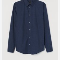 Мъжка риза H&M XS, снимка 1 - Ризи - 44246098