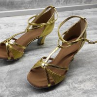 Обувки за танци, снимка 5 - Дамски обувки на ток - 39263709