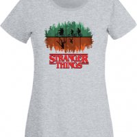 Дамска Тениска Stranger Things 2,Филм,Сериал,, снимка 1 - Тениски - 37314616
