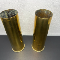 Чифт бронзови вази №5129, снимка 3 - Антикварни и старинни предмети - 44509236