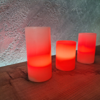 Декоративни LED свещи, снимка 3 - Лед осветление - 44687916
