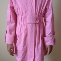 Детско розово дълго яке, снимка 3 - Детски якета и елеци - 27418047