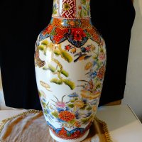 Ming Dynasty китайска порцеланова ваза 62 см. , снимка 5 - Вази - 30697912