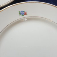 Порцеланови чинии-demi porcelaine badonviller france , снимка 3 - Антикварни и старинни предмети - 33952104