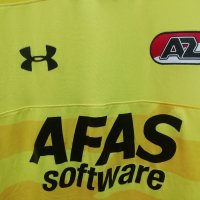 AZ Alkmaar Under Armour оригинална тениска фланелка АЗ Алкмаар размер L Third 2018/2019, снимка 3 - Тениски - 42437646