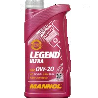Моторно масло MANNOL - 0W20 Legend Ultra - 4L и 1L, снимка 2 - Аксесоари и консумативи - 39415774