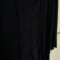 Памучна блуза с копчета 46 (XL) , снимка 2 - Блузи с дълъг ръкав и пуловери - 30913462
