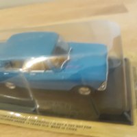 MOSKVITCH 408 BLUE. 1.43 DeAGOSTINI. Москвич  408 Син. Със  4  фара. Рядък и  търсен модел. 1.43., снимка 4 - Колекции - 40261753