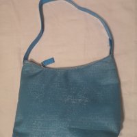 Нова светло синя дамска чанта за рамо среден размер, снимка 1 - Чанти - 37746650