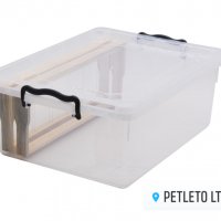 Кутии пластмасови за пчелни рамки, за пренасяне и съхранение на питите (ДБ и ЛР), снимка 1 - Други стоки за животни - 22312609