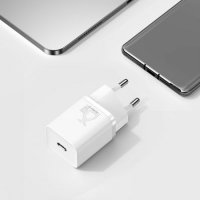 Зарядно за телефон, таблет и др. USB Type C изход 25W Baseus Super Si Quick Без кабел, снимка 4 - Друга електроника - 38005397