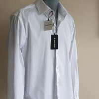 Strellson Slim Fit Cotton Mens Size 41/L 16 НОВО! ОРИГИНАЛ! Мъжка Риза!, снимка 6 - Ризи - 42829282