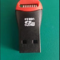 Мини USB четец на sd карти micro sd card reader Mini Micro SD, снимка 2 - USB Flash памети - 30422071