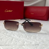 Cartier 2023 слънчеви очила унисекс дамски мъжки очила, снимка 3 - Слънчеви и диоптрични очила - 38976688