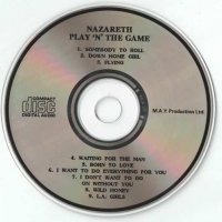 Компакт дискове CD Nazareth – Play 'N' The Game, снимка 3 - CD дискове - 34920834