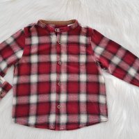 Детска карирана риза Zara 18-24 месеца , снимка 10 - Бебешки блузки - 42925759