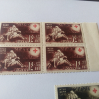 Пощенски марки 1943 Румъния , снимка 6 - Филателия - 44613560