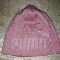 Puma - Оригинална зимна  розова шапка , снимка 6 - Шапки - 39569344