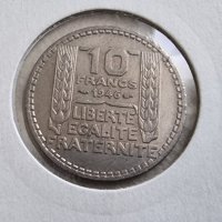 Монета. Франция. 10 франка . 1946 година., снимка 2 - Нумизматика и бонистика - 40372173