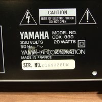 CD PLAYER  Yamaha cdx-880 , снимка 9 - Аудиосистеми - 42361788