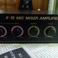 УСИЛВАТЕЛ С МИКСЕР SPACETECH K-18 MIC MIXER AMPLIFIER, снимка 6 - Ресийвъри, усилватели, смесителни пултове - 42790157