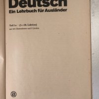 Deutsch Ein Lehrbuch für Ausländer. Teil 1a, снимка 2 - Чуждоезиково обучение, речници - 34363375